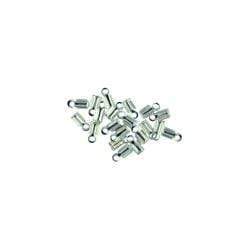 AussieSuperStore Jewellery Making Supplies JF Leather Clamp 10mm Silver JF Leather Clamp 10mm Silver | Jewellery Making Accessories 9323823103903 JF299